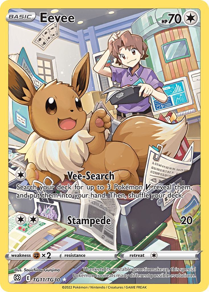 Eevee SWSH9TG-TG11