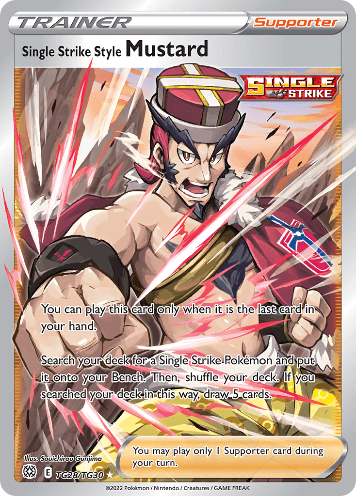 Single Strike Style Mustard SWSH9TG-TG28