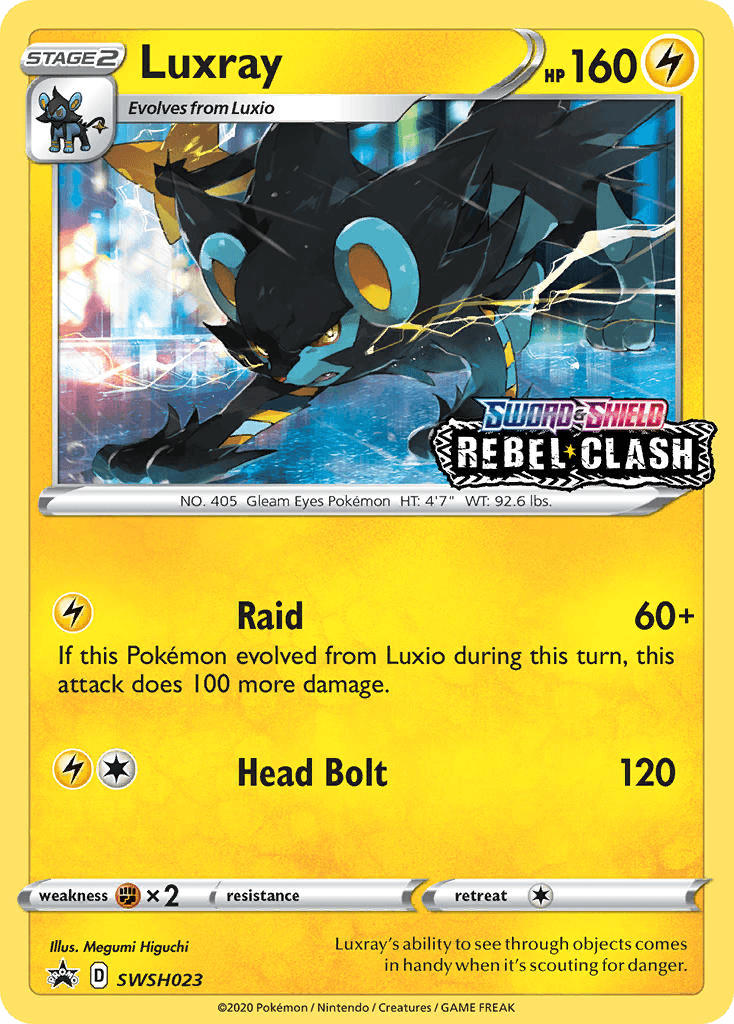 Luxray SWSHP-SWSH023