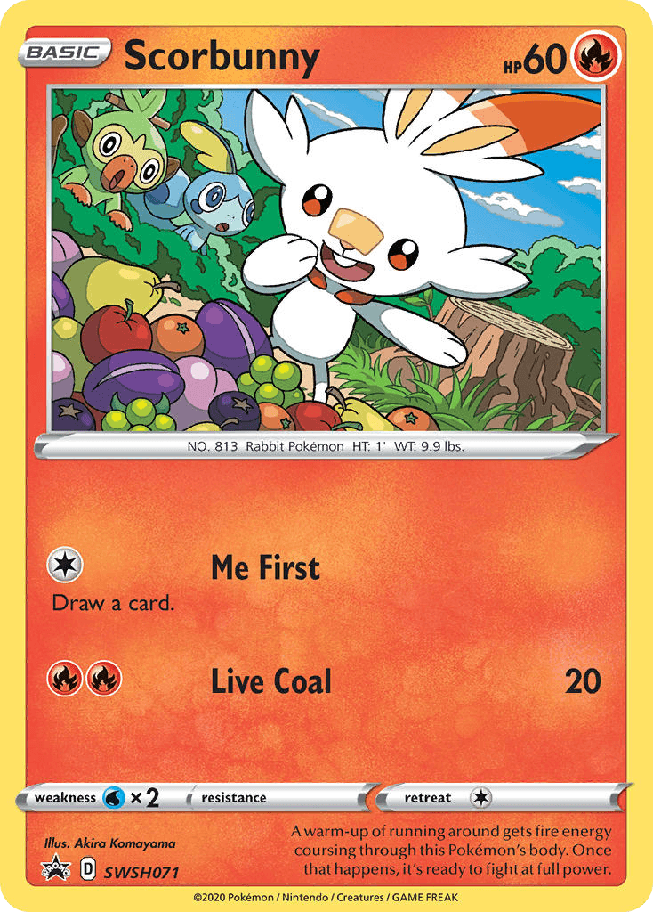 Scorbunny SWSHP-SWSH071