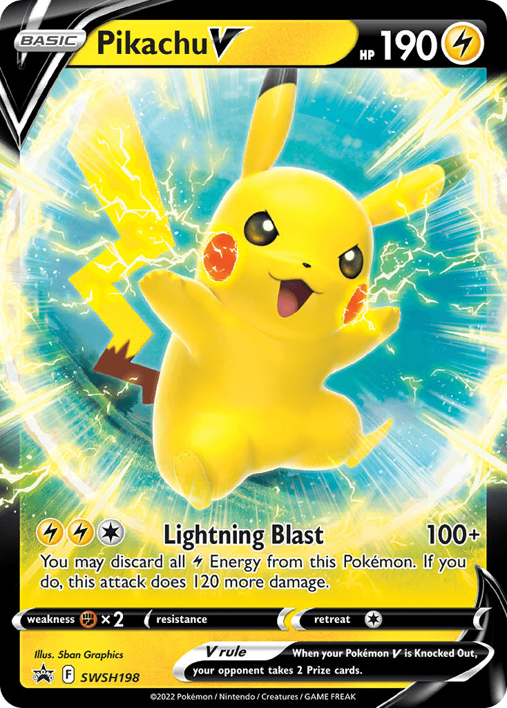Pikachu V SWSHP-SWSH198