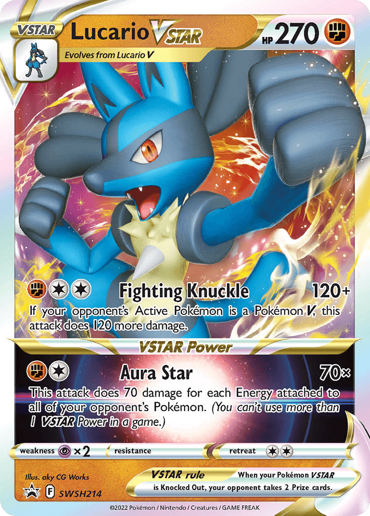 Lucario VSTAR SWSHP-SWSH214