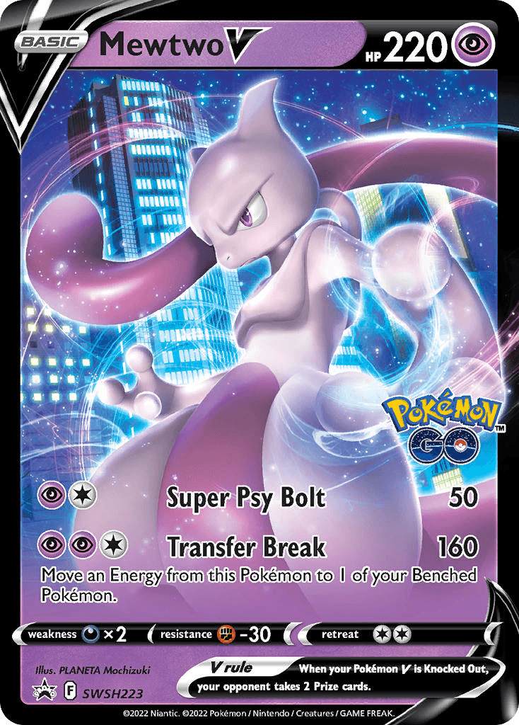 Mewtwo V SWSHP-SWSH223