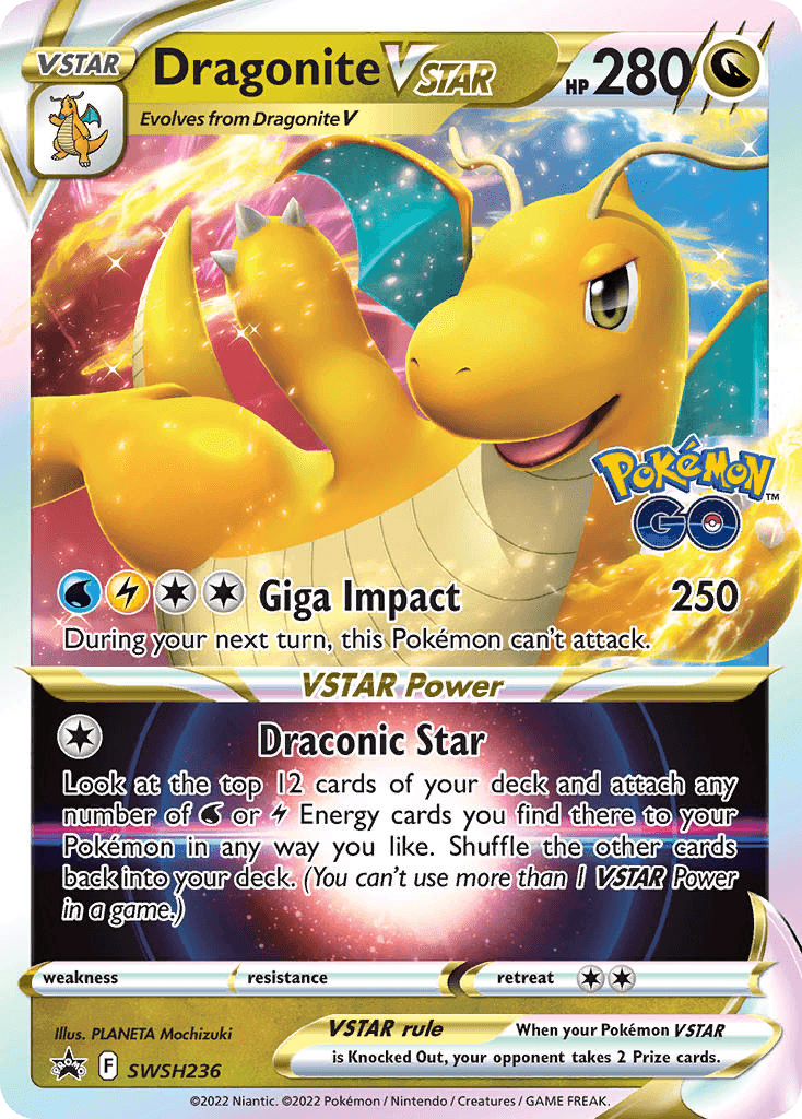 Dragonite VSTAR SWSHP-SWSH236