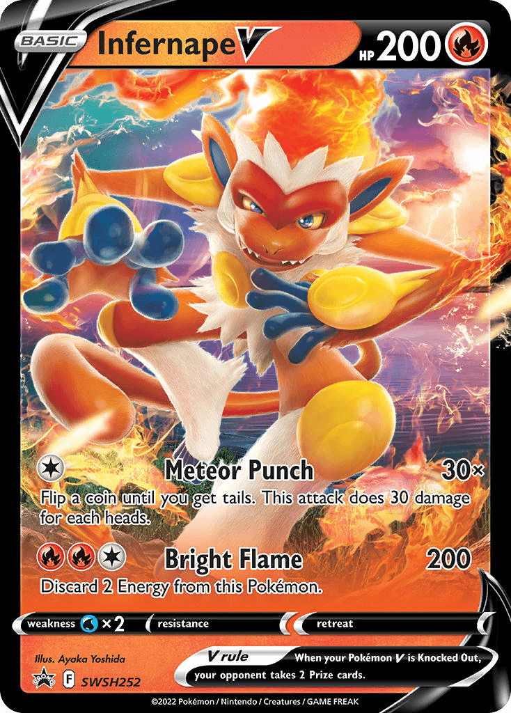 Infernape V SWSHP-SWSH252