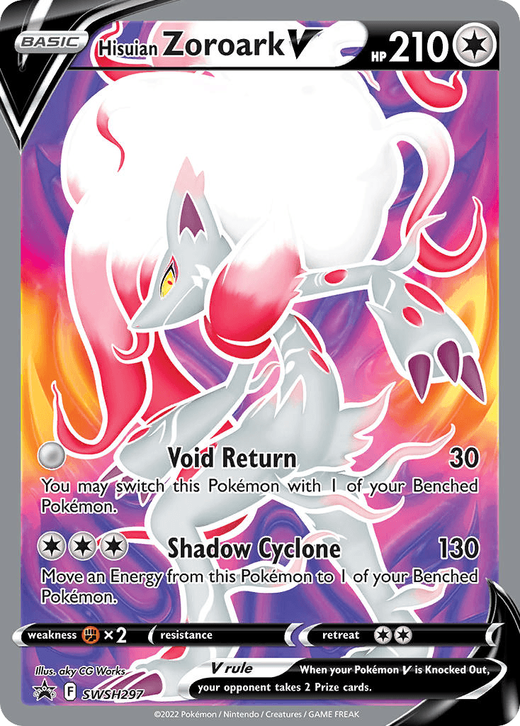 Hisuian Zoroark V SWSHP-SWSH297