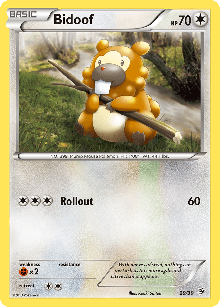 Bidoof XY0-29