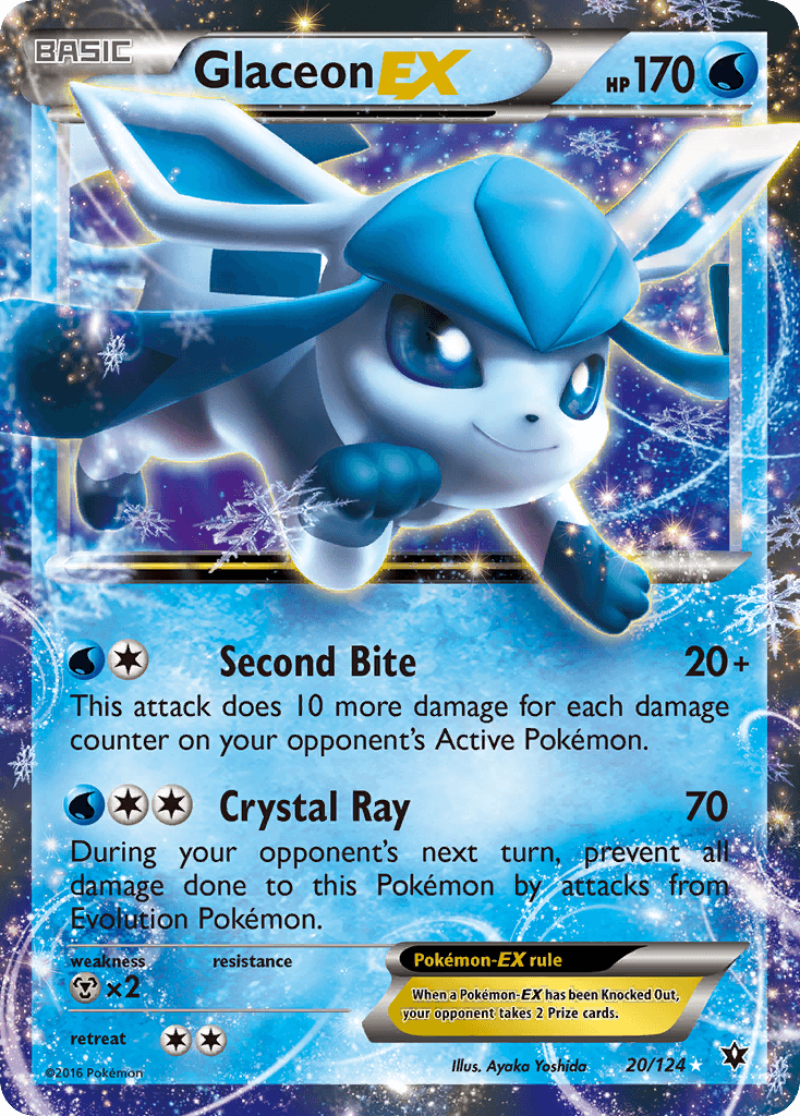 Glaceon-EX XY10-20