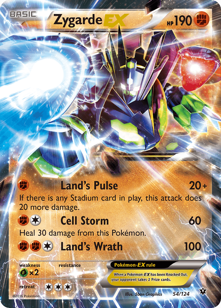 Zygarde-EX XY10-54