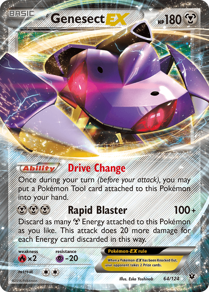 Genesect-EX XY10-64