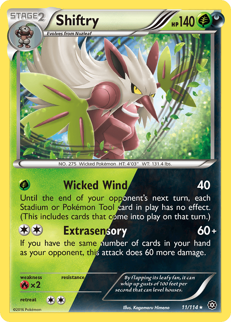 Shiftry XY11-11