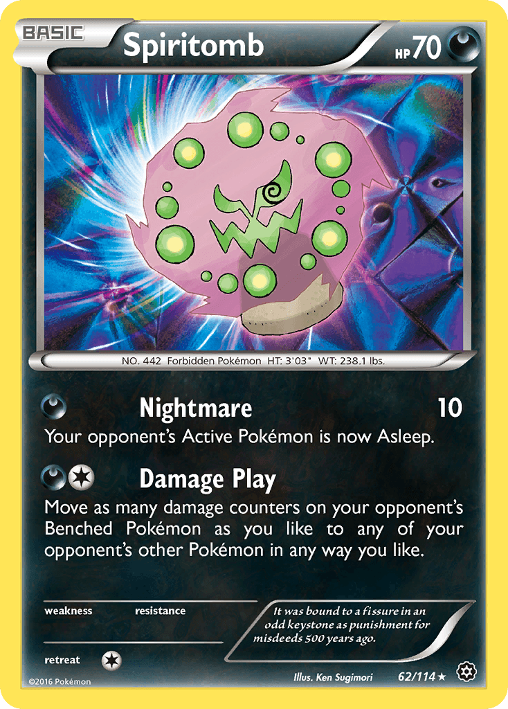 Spiritomb XY11-62
