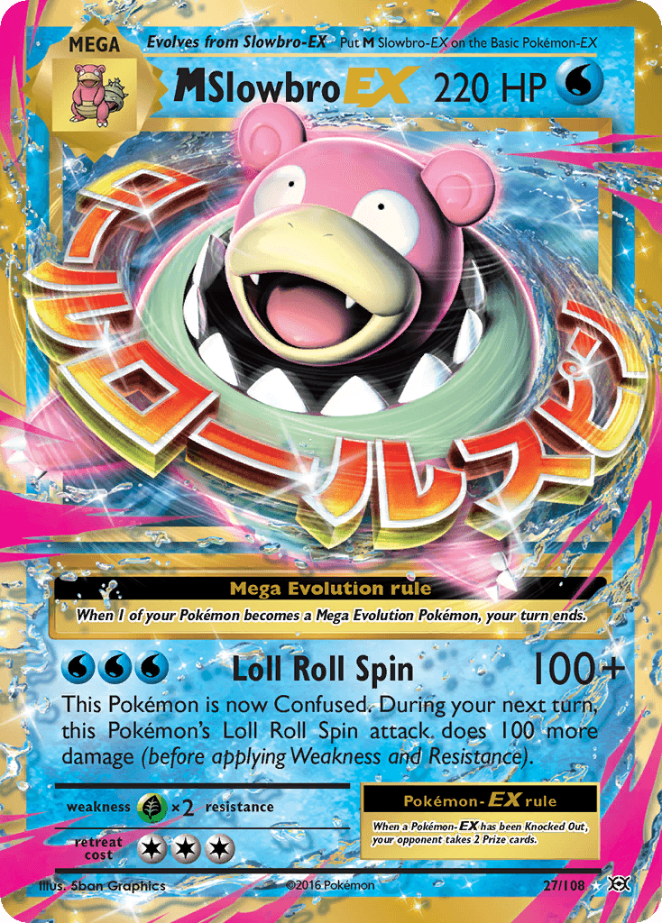 M Slowbro-EX XY12-27