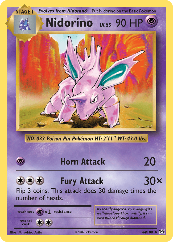 Nidorino XY12-44