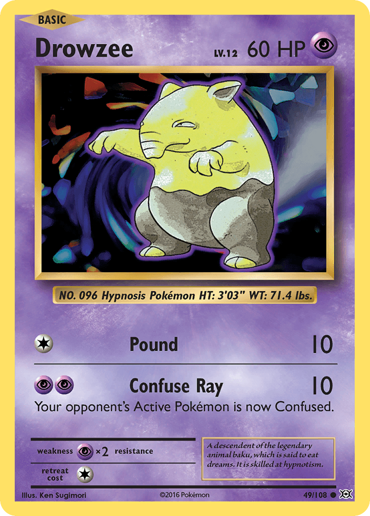 Drowzee XY12-49