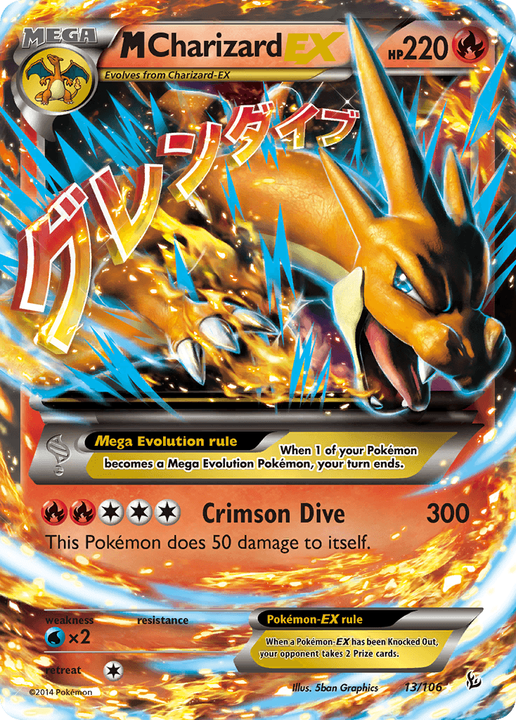 M Charizard-EX XY2-13