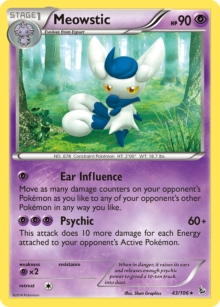 Meowstic XY2-43