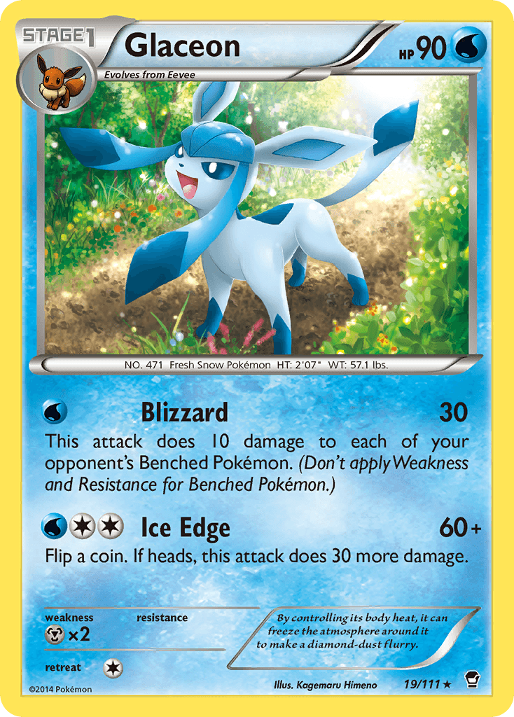 Glaceon XY3-19
