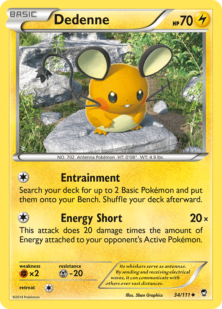 Dedenne XY3-34