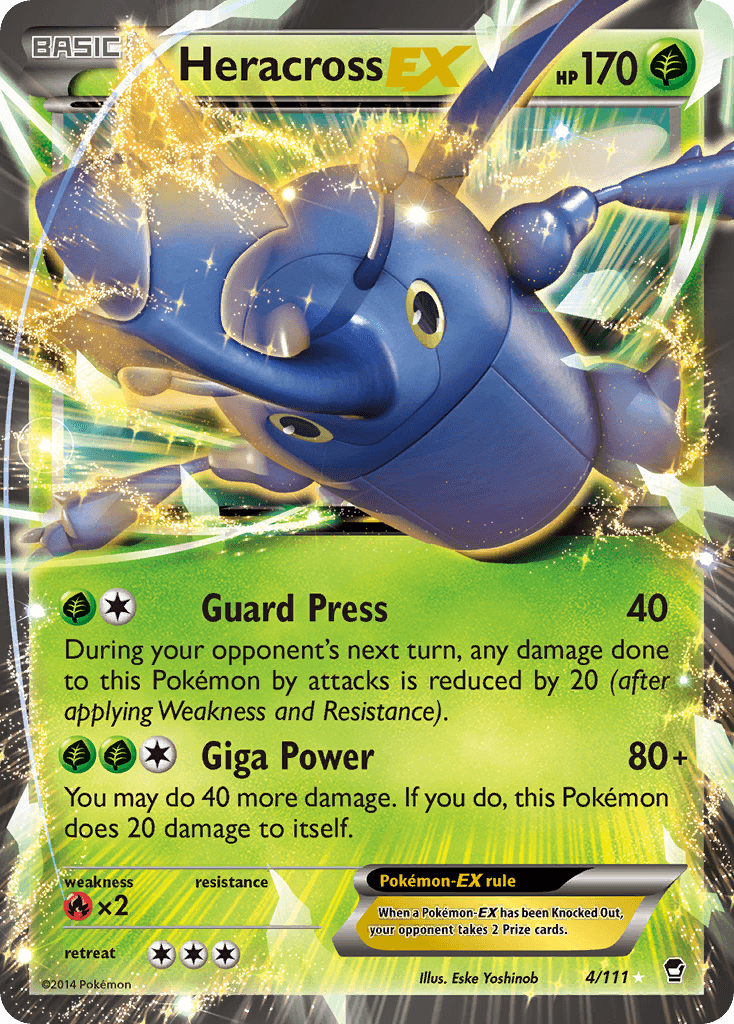 Heracross-EX XY3-4