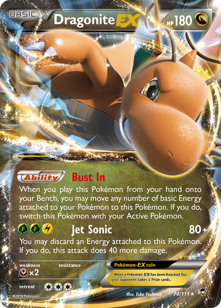 Dragonite-EX XY3-74