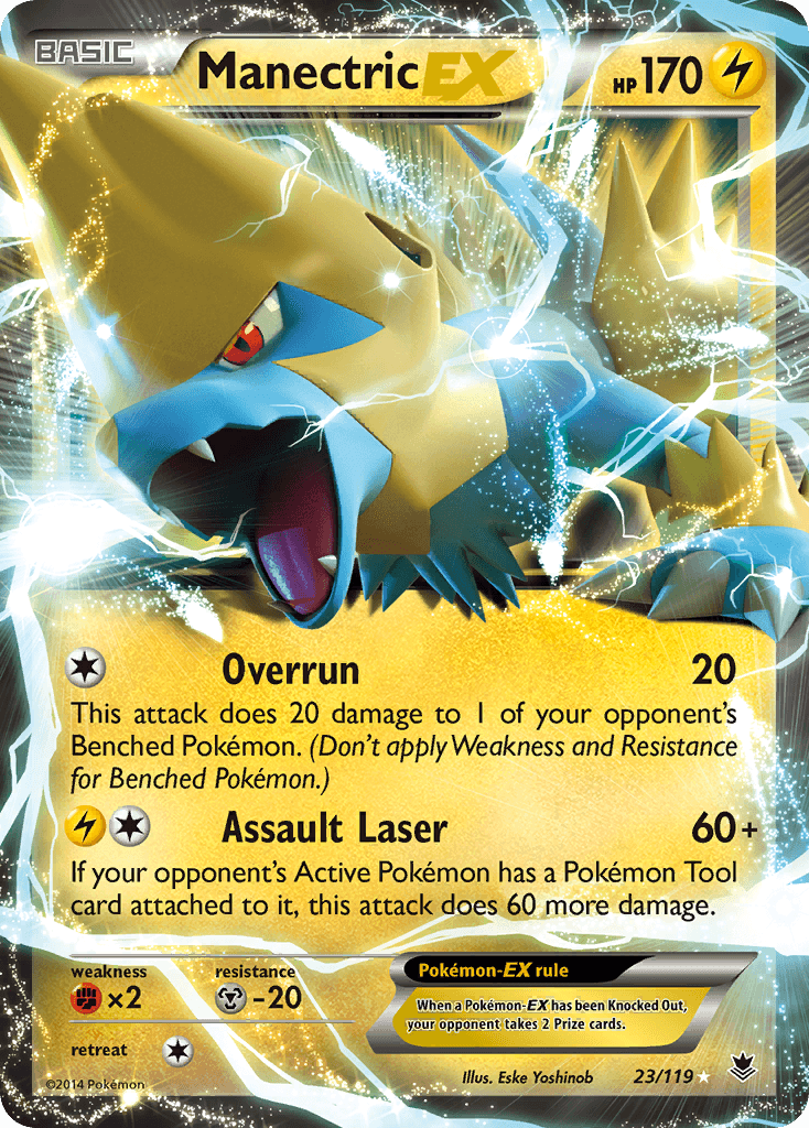 Manectric-EX XY4-23
