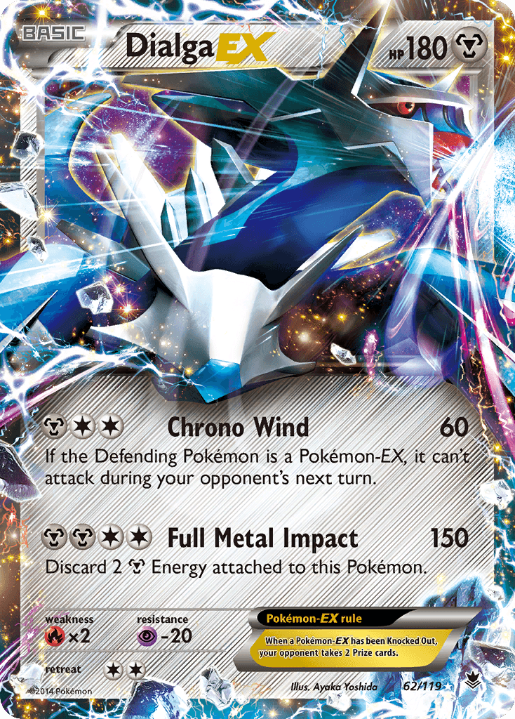 Dialga-EX XY4-62