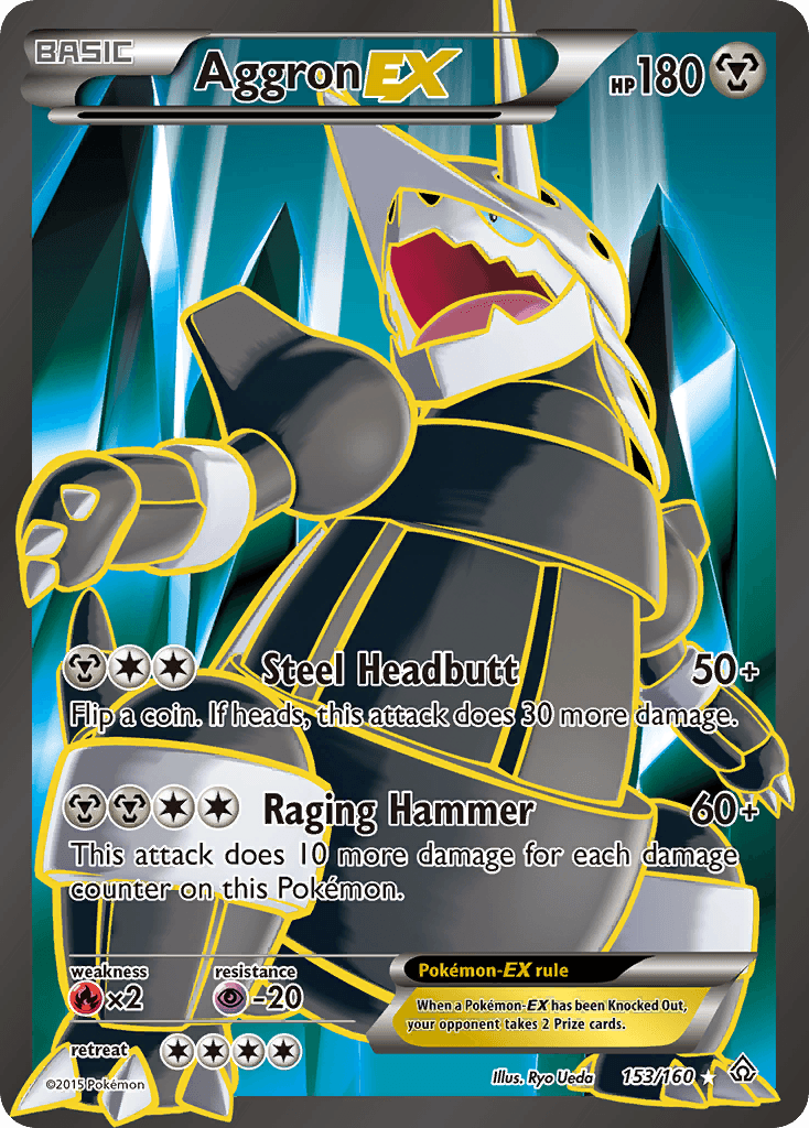 Aggron-EX XY5-153