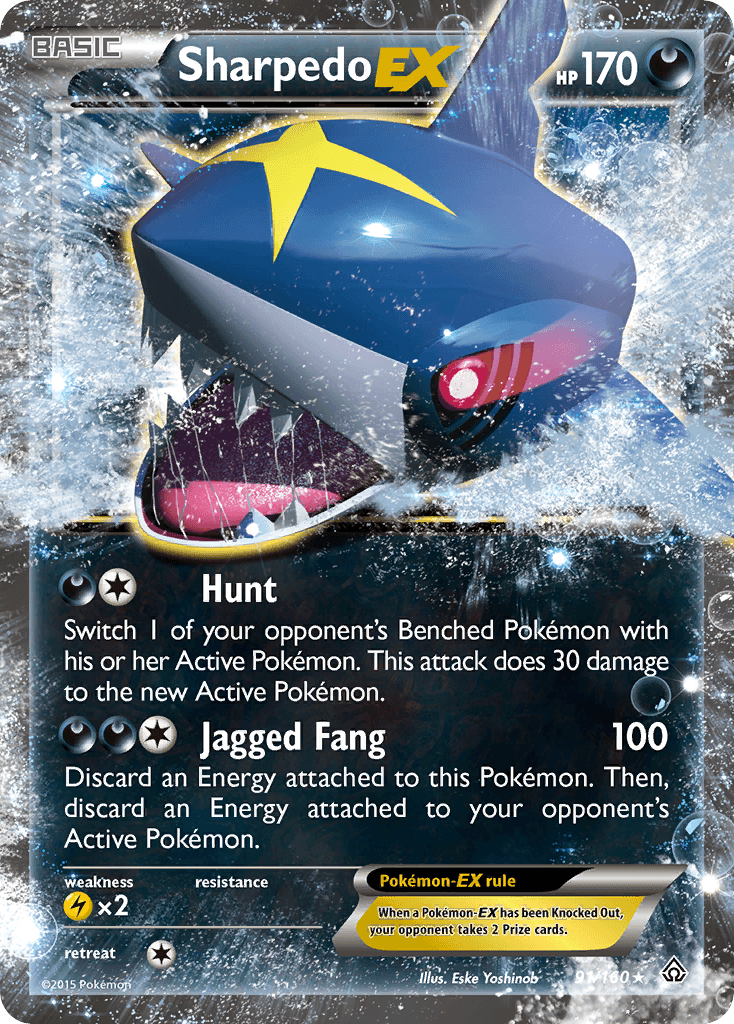 Sharpedo-EX XY5-91