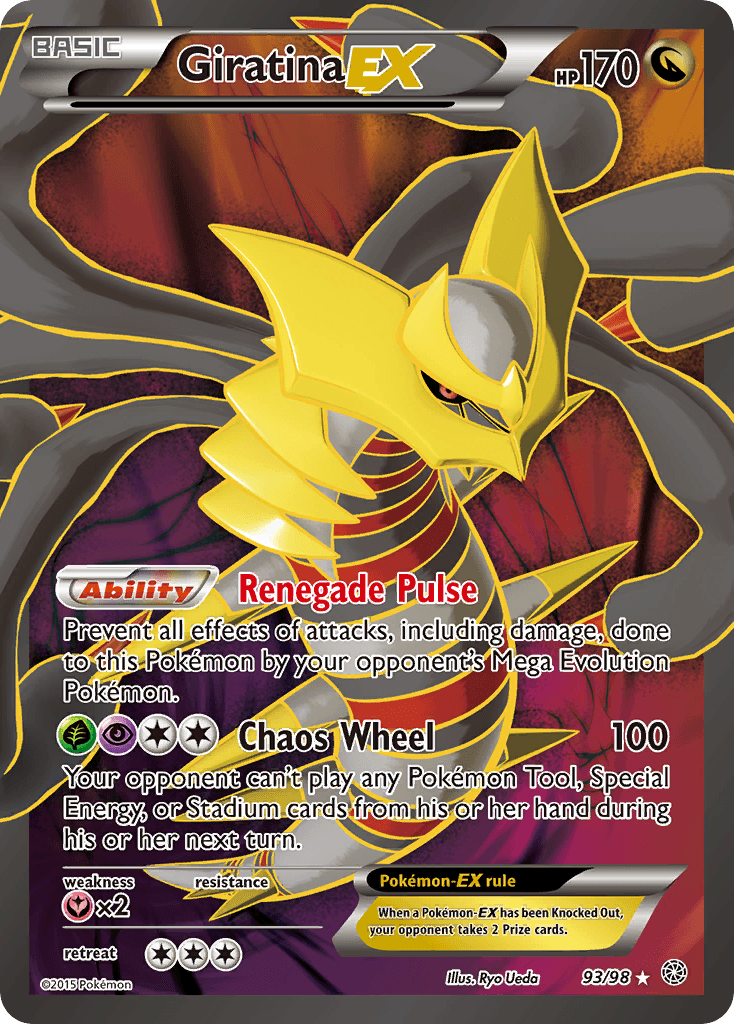 Giratina-EX XY7-93