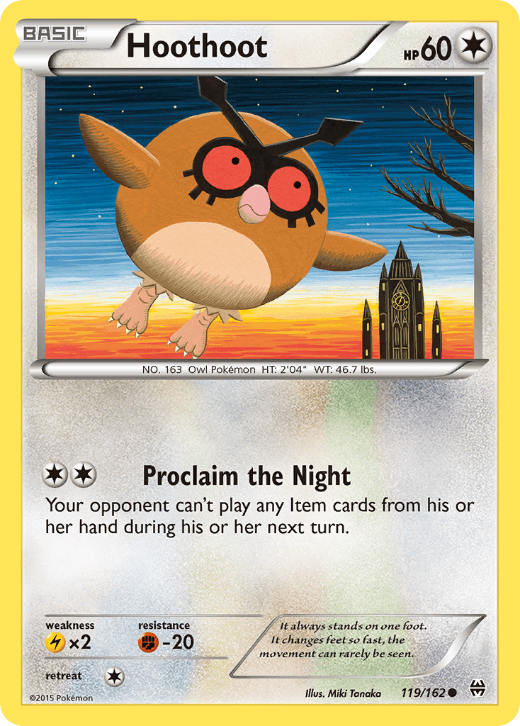 Hoothoot XY8-119