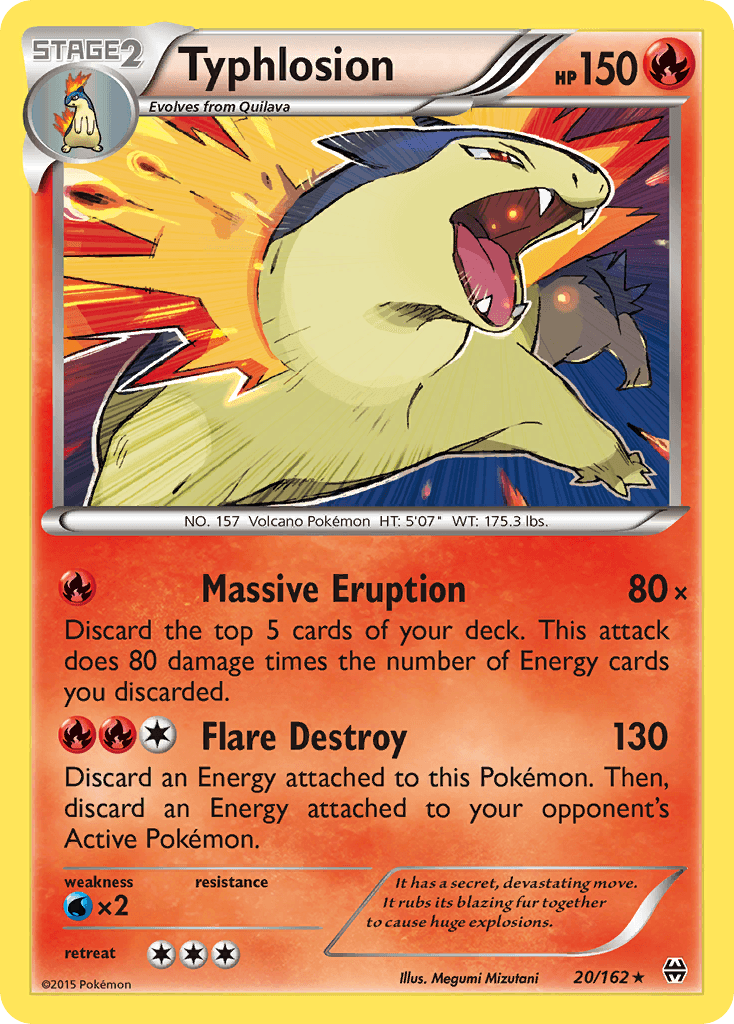 Typhlosion XY8-20