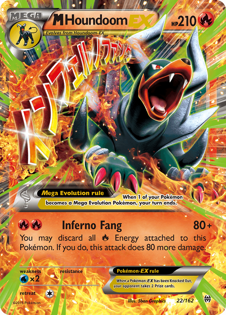 M Houndoom-EX XY8-22