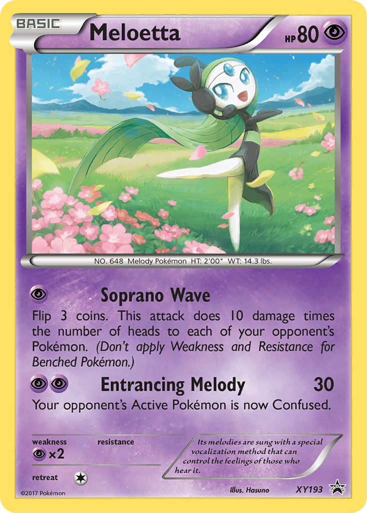 Meloetta XYP-XY193