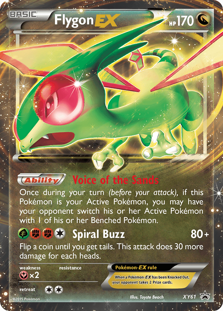 Flygon-EX XYP-XY61