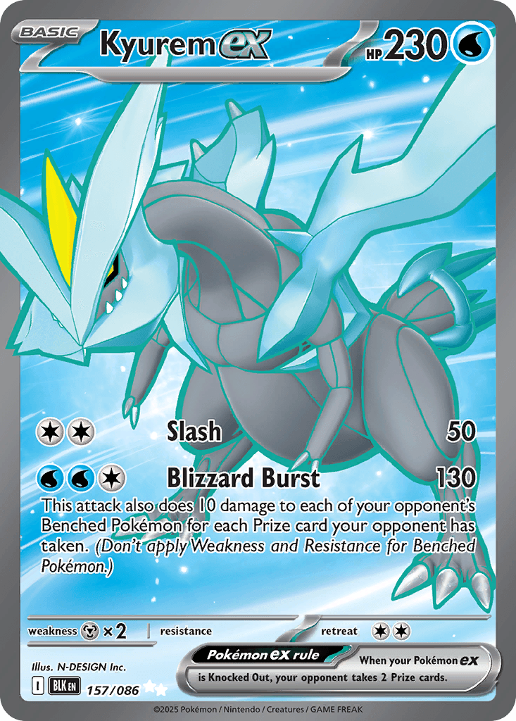 Kyurem ex ZSV10PT5-157