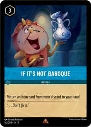 If It's Not Baroque 162