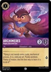Archimedes - Highly Educated Owl 036