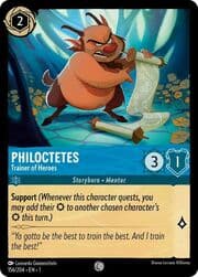 Philoctetes - Trainer of Heroes · Reprint | Fixed text "to another chosen" 156