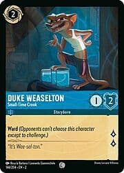 Duke Weaselton - Small-Time Crook 146