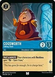 Cogsworth - Talking Clock 143