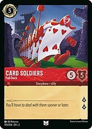 Card Soldiers - Full Deck 105