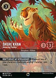 Shere Khan - Menacing Predator · Enchanted 212a