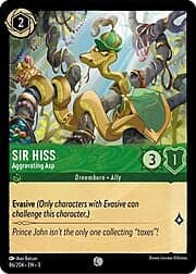 Sir Hiss - Aggravating Asp 086