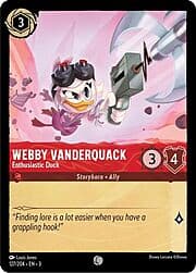 Webby Vanderquack - Enthusiastic Duck 127