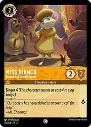 Miss Bianca - Rescue Aid Society Agent 010