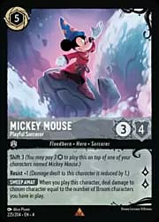 Mickey Mouse - Playful Sorcerer · 225/204 225