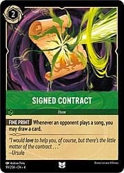 Signed Contract 099