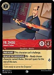 Fa Zhou - Mulan's Father 105