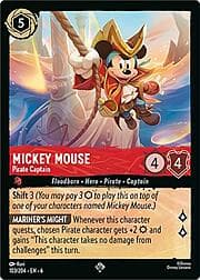 Mickey Mouse - Pirate Captain 103